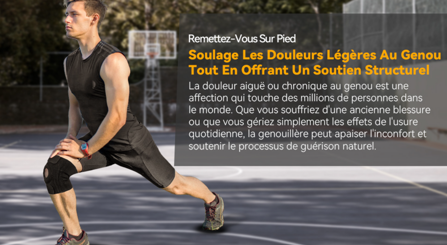 ACWOO Genouillère de Sport, Genouillère avec Stabilisateurs