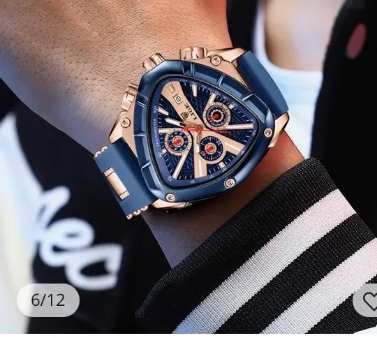 LIGE Original Montre de luxe pour hommes