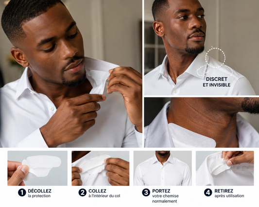 CollarShield™ – Protection Invisible Anti-Transpiration
