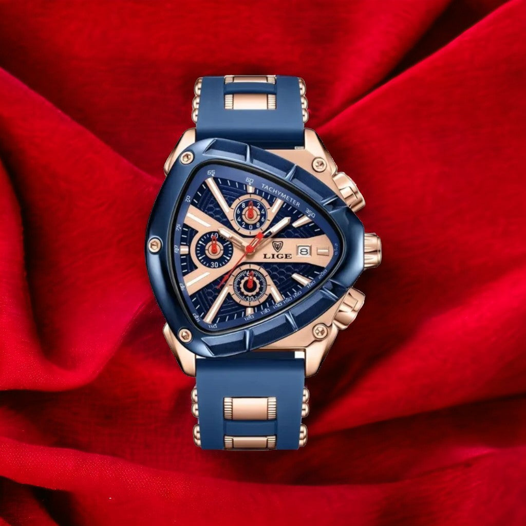 LIGE Original Montre de luxe pour hommes